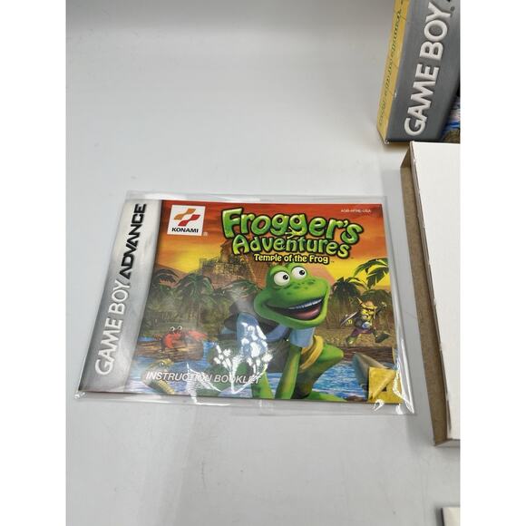 Frogger's Adventures: Temple Of The Frog (Nintendo Game Boy Advance) Complete - Picture 3 of 14